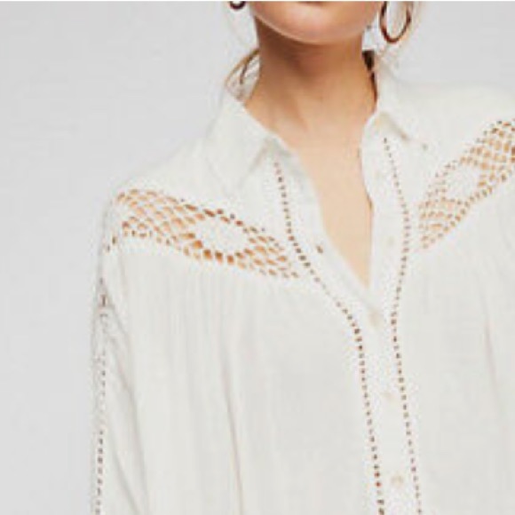 Free People Katie Bird Button Down - Picture 7 of 16